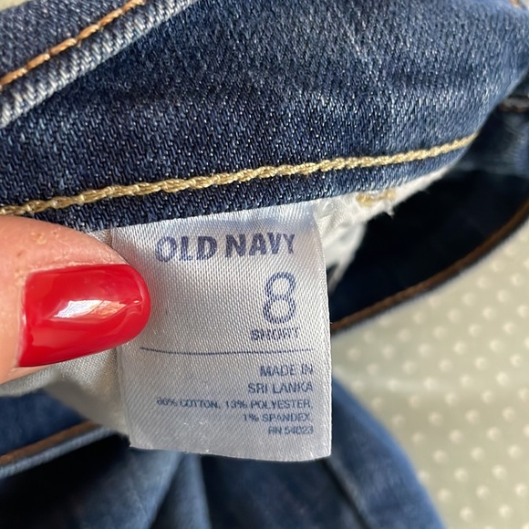 Old Navy The Flirt Vintage Boot Cut Jeans Size 8 Short - Picture 4 of 4